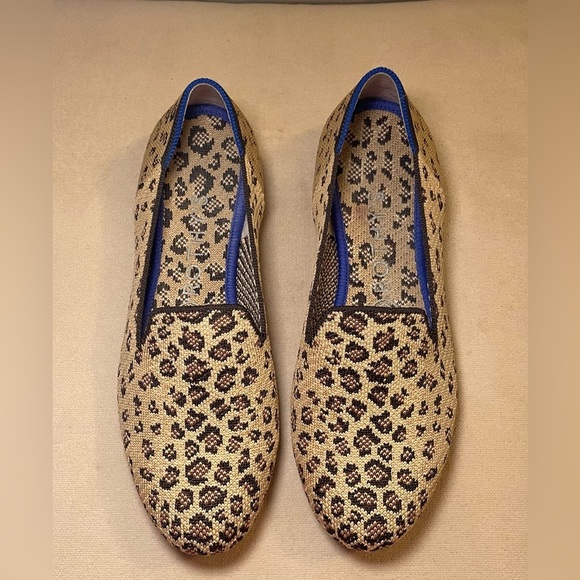 Rothy's Shoes - Rothy's The Loafer in Moroccan Amber  Cheetah/Leopard Print